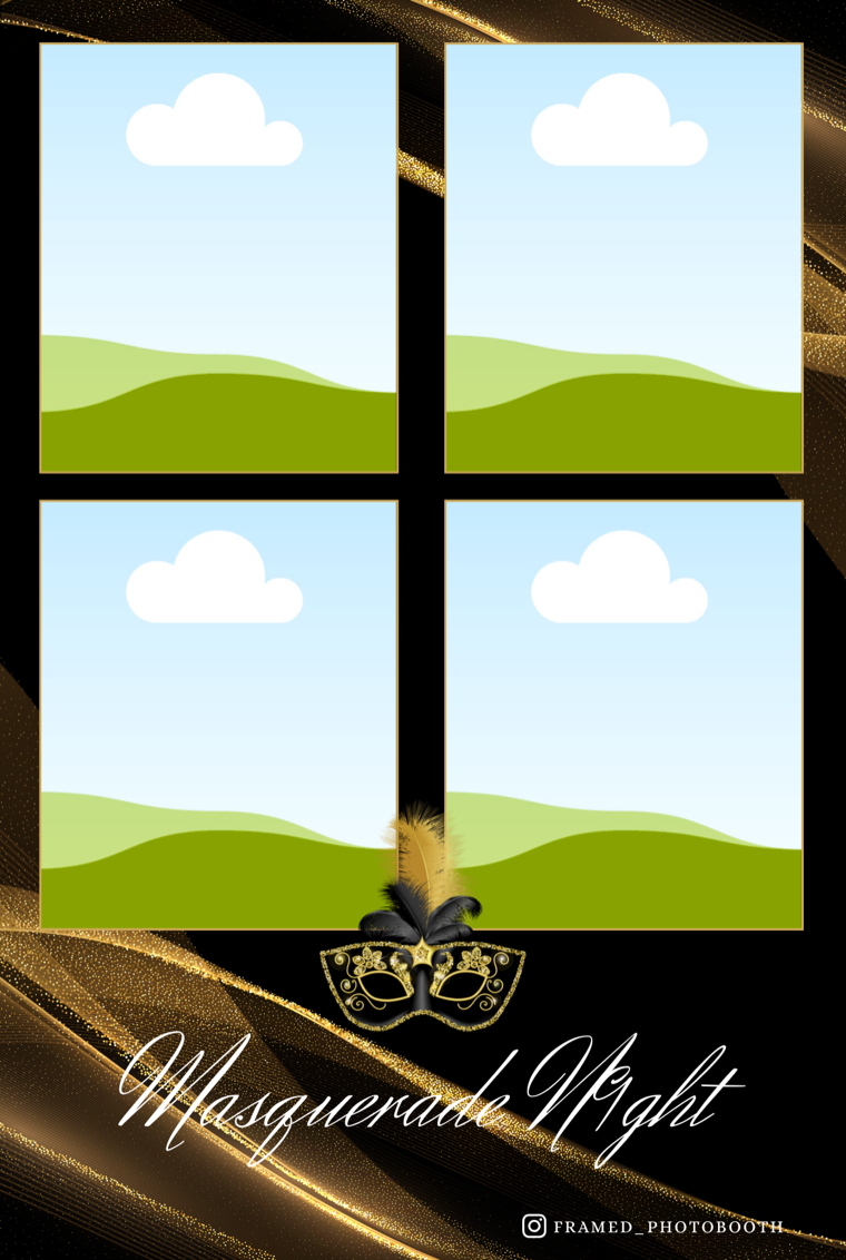 Masquerade Night template